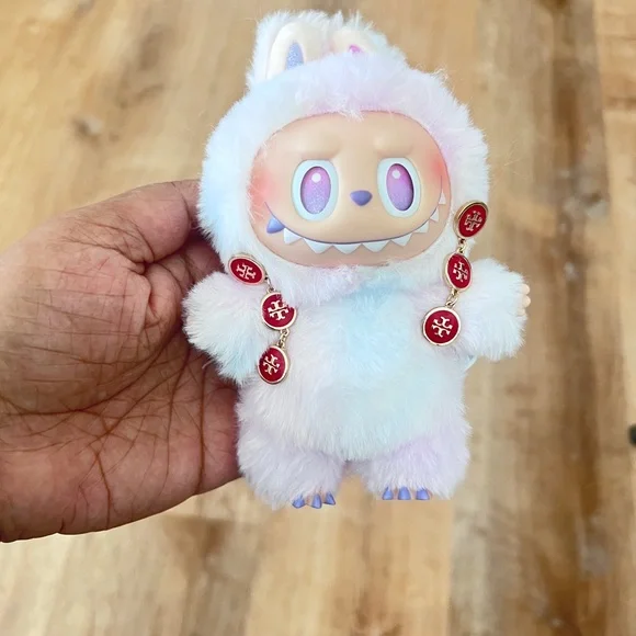 Tory Burch Gold-Tone Red Enamel Triple Drop Logo Earrings - Picture 7 of 13